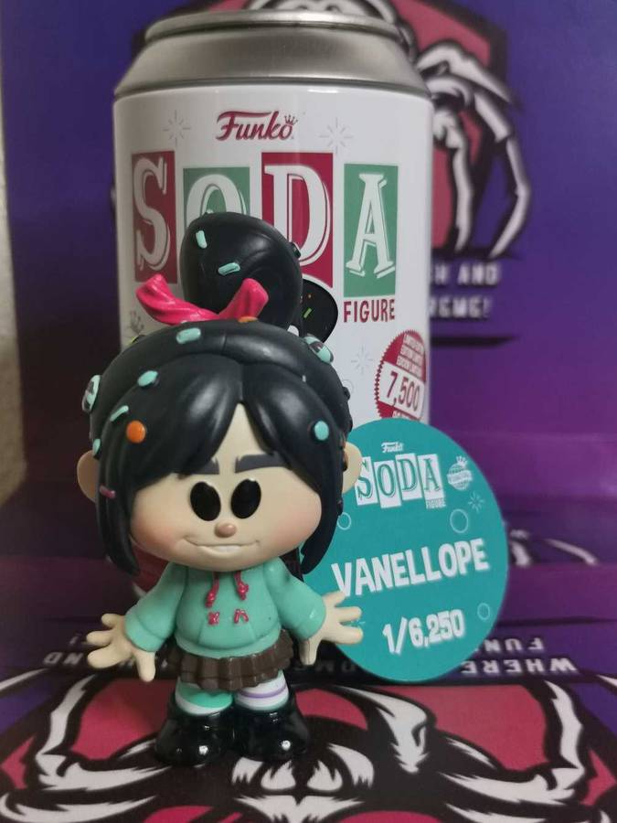 VANELLOPE - LIMITED EDITION FUNKO SODA FIGURINE & COLLECTIBLE CAN