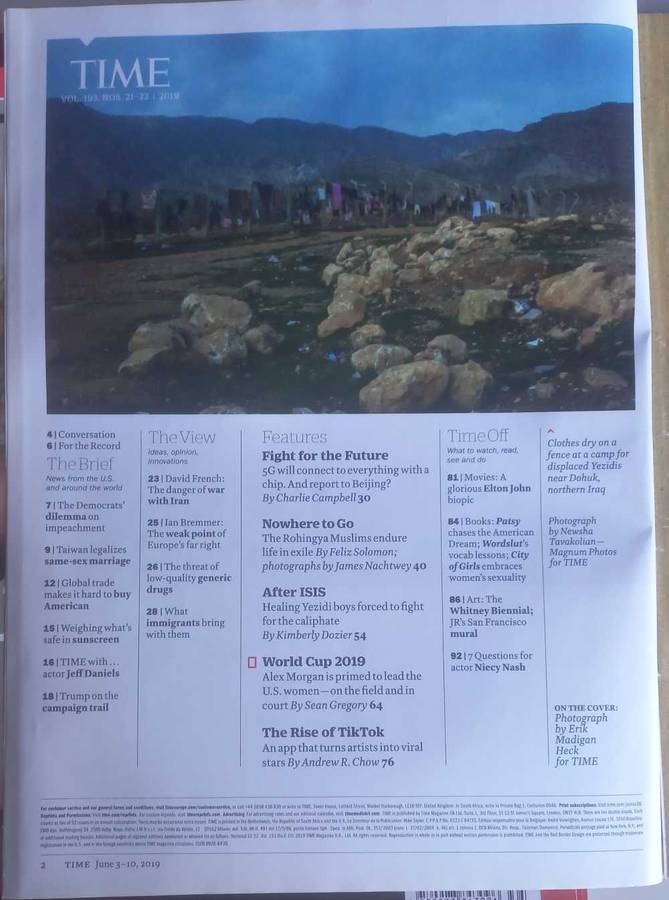 Time magazine - June 3/June 10, 2019