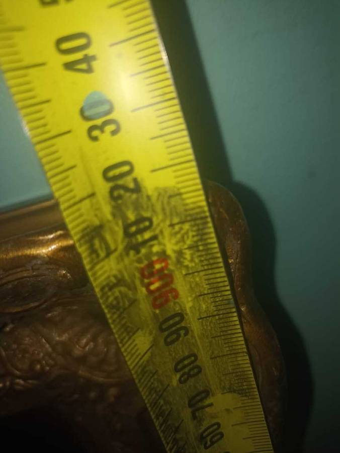 Patterned Gilded Vintage Mirror