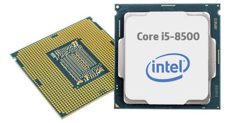 Intel Core i5 8500 6 Cores up to 4.1GHz**8th gen**