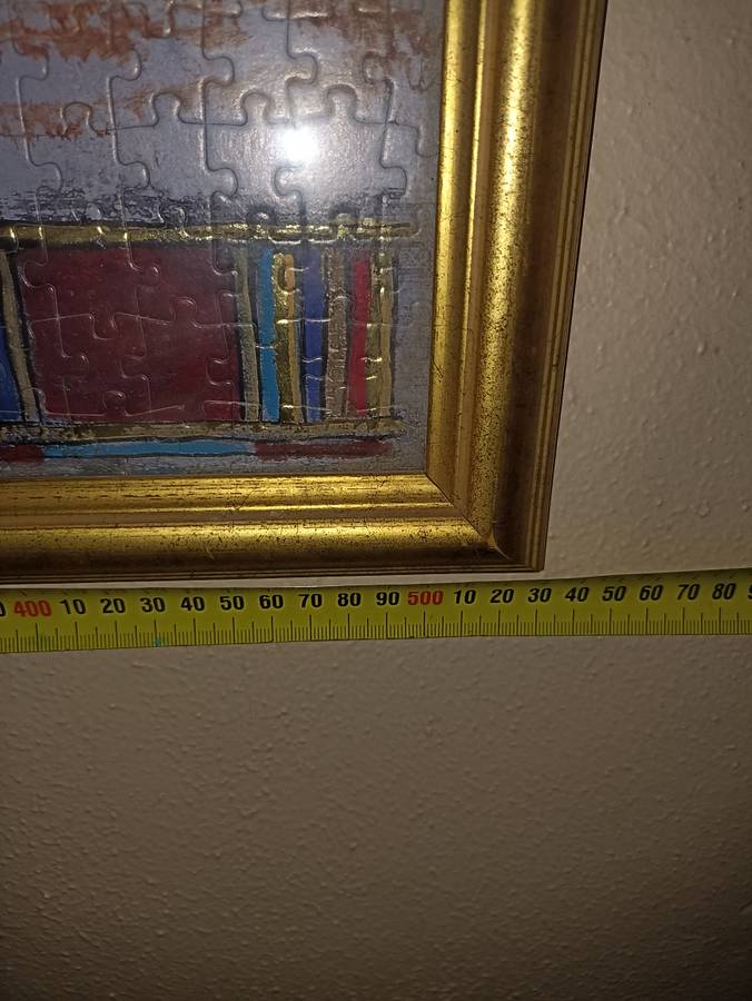 Nevertiti puzzle picture in frame