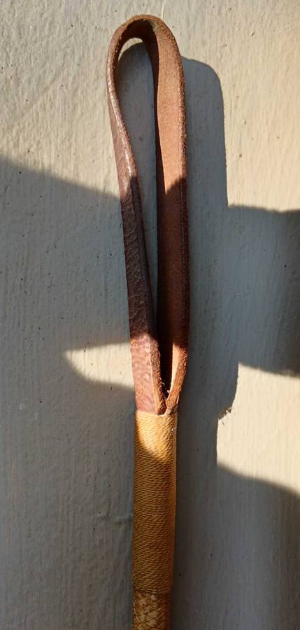 Antique Riding Crop with Antler Handle