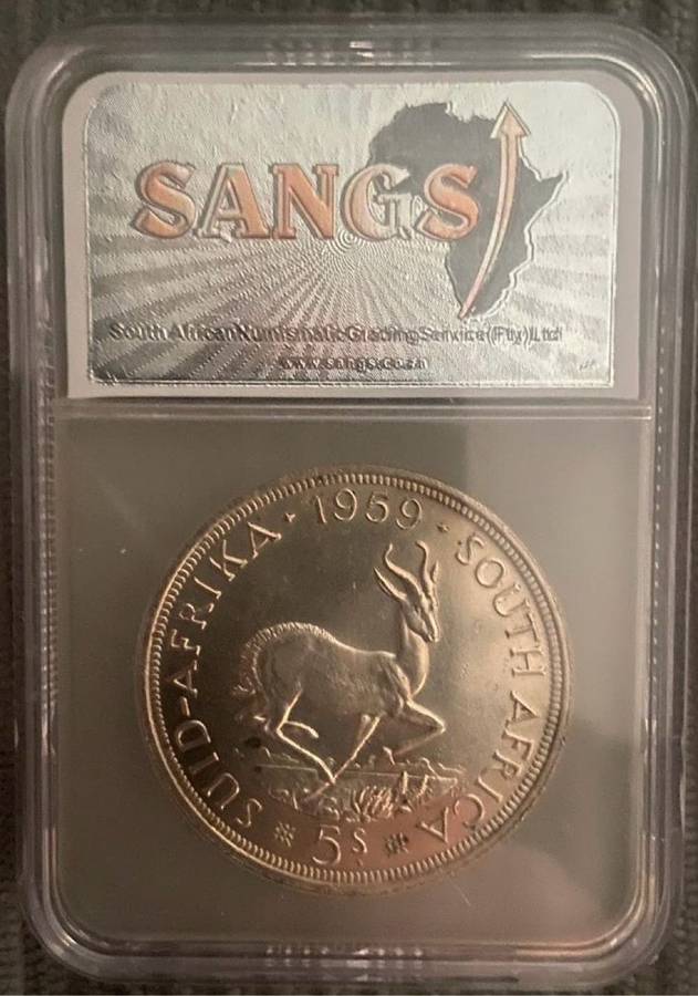 1959 South Africa Five Shilling