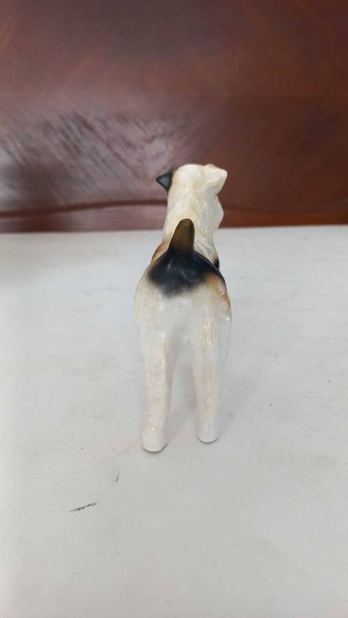 Arthur Bowker collectable  Terrier dog ornament  - made in England