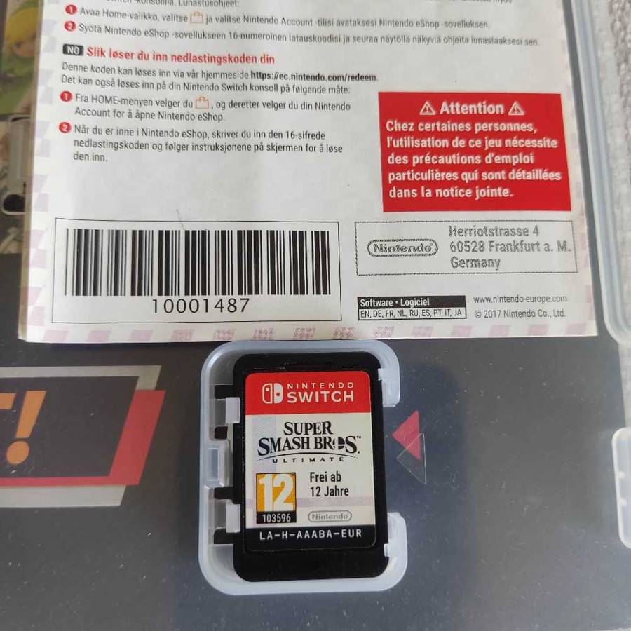 Super Smash Bros Ultimate Nintendo Switch