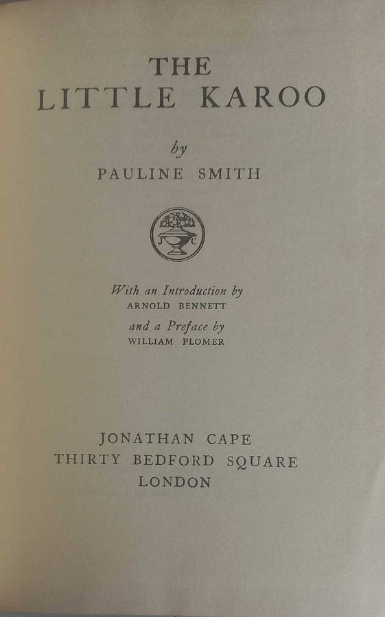 The little karoo by Pauline Smith