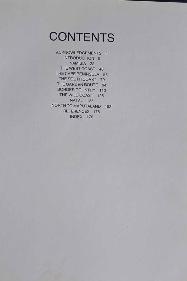 The coast of Southern Africa