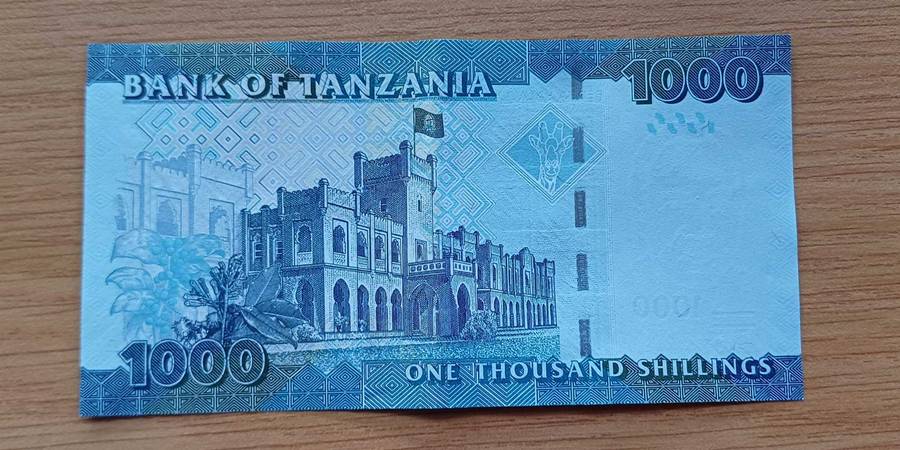 Tanzania Note, 1000 Shillings