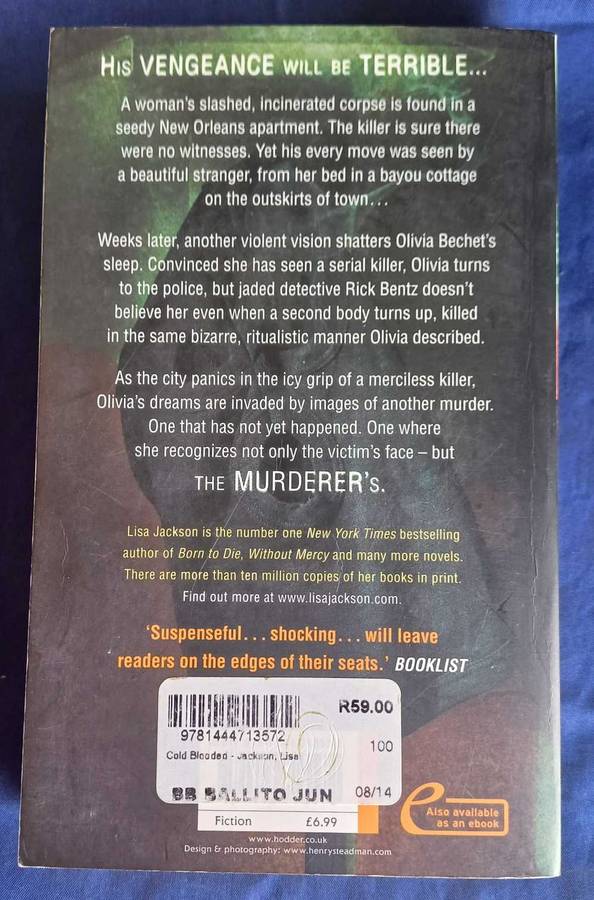 Cold blooded by Lisa Jackson