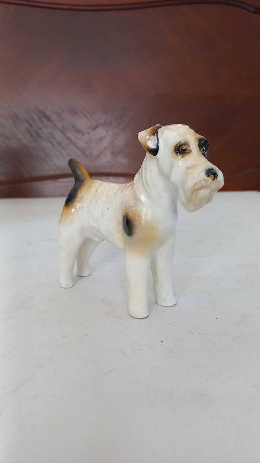 Arthur Bowker collectable  Terrier dog ornament  - made in England
