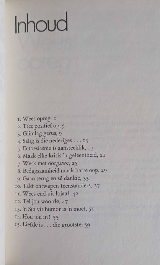 Bly op goeie voet deur Henno Cronje