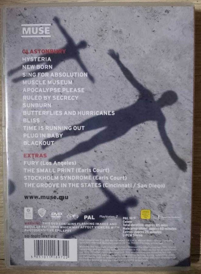 Muse Absolution Live DVD concert