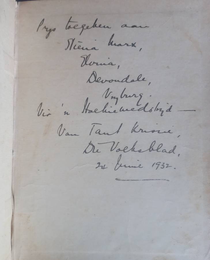 Sketse van vreugde en leed deur Gebbina Dekker 1931