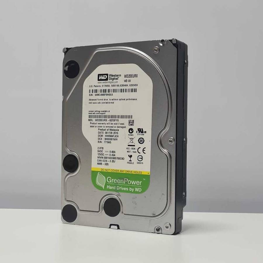 2TB Western Digital hard drive