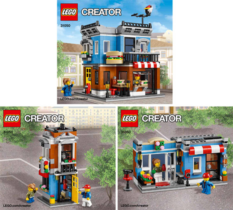 Lego Used (Instruction Booklet/s) - Creator 31050 Corner Deli