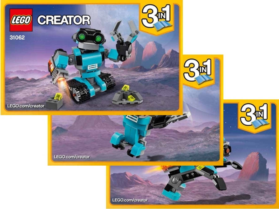 Lego Used (Instruction Booklet/s) - Creator 31062 Robo Explorer