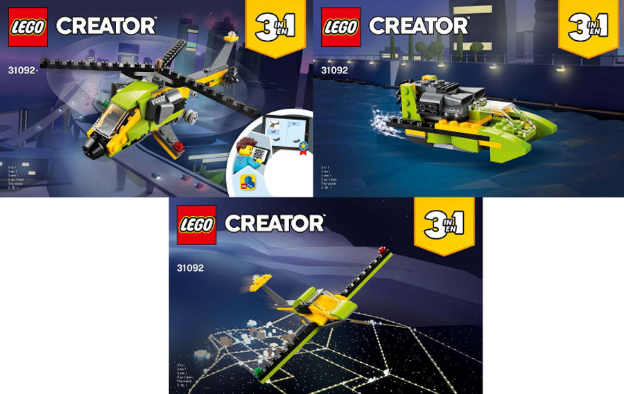 Lego Used (Instruction Booklet/s) - Creator 31092 Helicopter Adventure