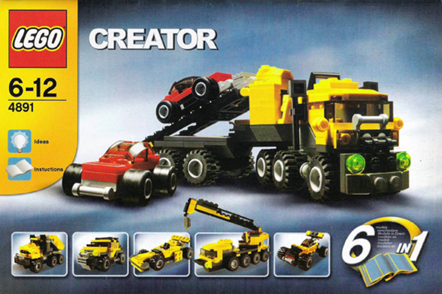 Lego Used (Instruction Booklet/s) - Creator 4891 Highway Haulers