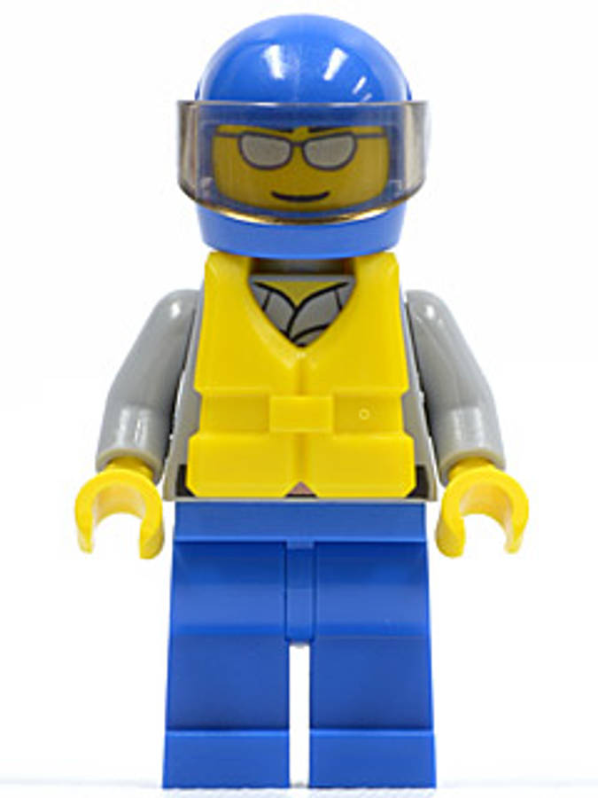 Lego (U) ~ Coast Guard City - Rescuer Helmet