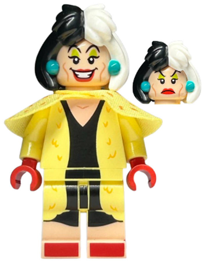 Lego NEW- Cruella de Vil Disney 100 (Minifigure Only)