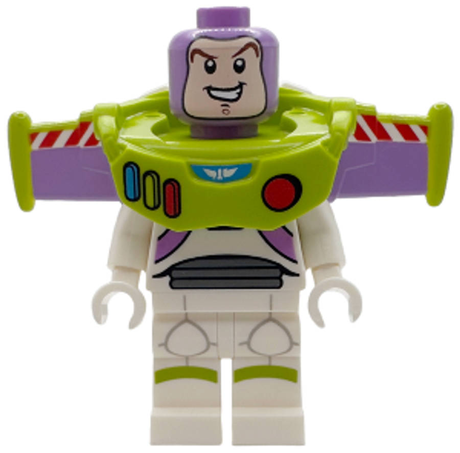 Lego (N) ~ Buzz Lightyear - Minifigure Head One Piece Wings with Jet Pack