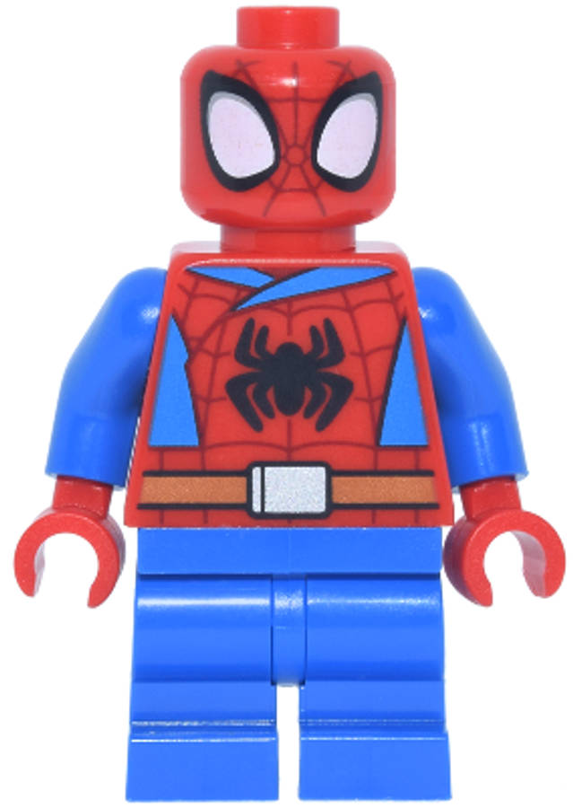 Lego (N) ~ Spider-Man (Peter 'Spidey' Parker) - Medium Legs Black Spider Logo D~