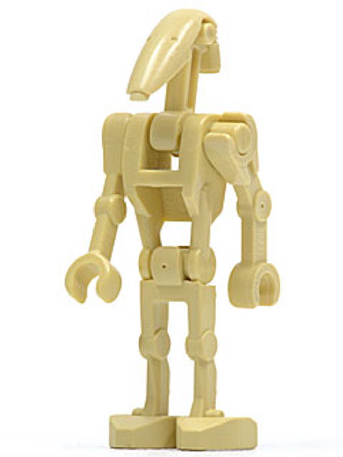 Battle Droid with One Straight Arm - Original Lego Minifigures