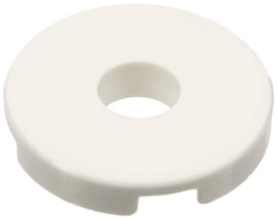 Lego (N) ~ Tile Round 2 x 2 with Hole ~ [White]