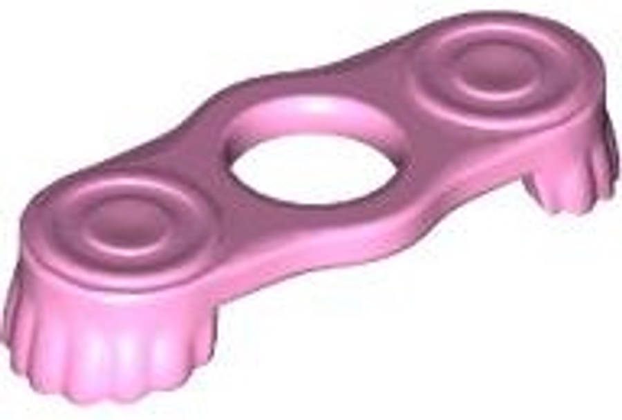 Lego (N) ~ Minifigure Epaulettes ~ [Bright Pink]