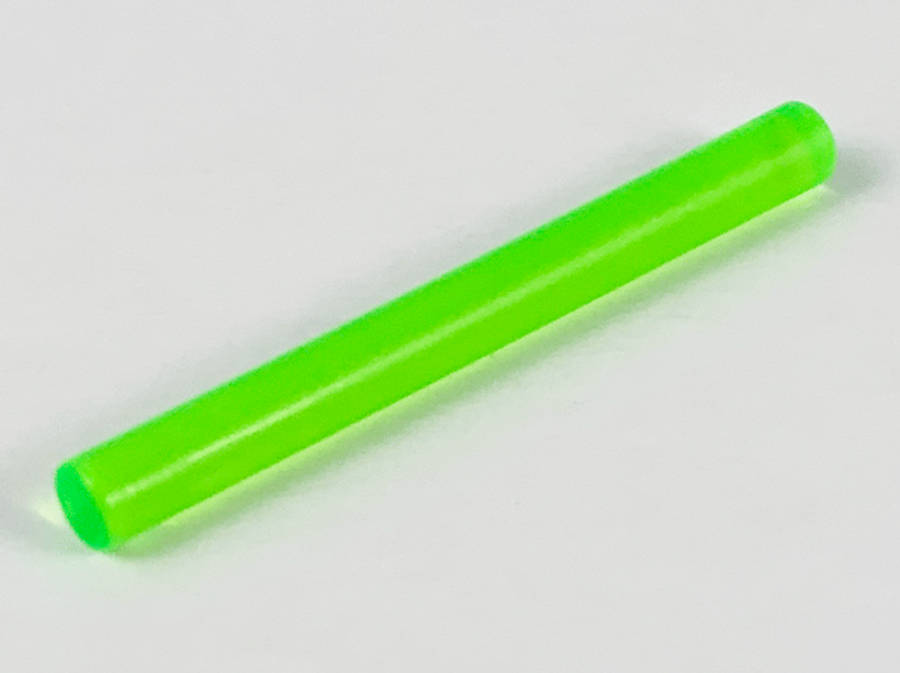 Lego (N) ~ Bar 4L (Lightsaber Blade / Wand) ~ [Trans-Bright Green]