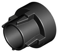 Lego (U) ~ Technic Driving Ring Extension ~ [Black]