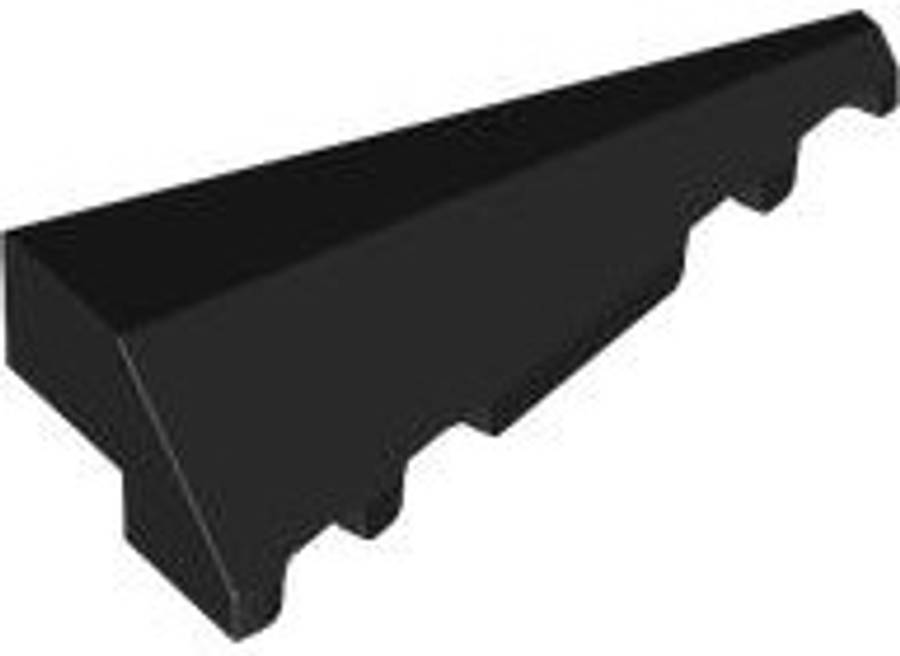 Lego (N) ~ Wedge 5 x 2 Right ~ [Black]