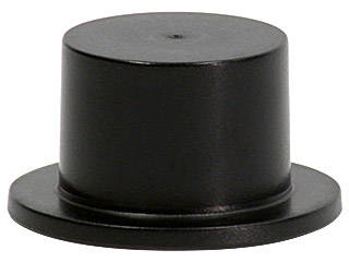 Lego (N) ~ Minifigure Headgear Hat Top Hat ~ [Black]