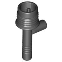 Lego (U) ~ Minifigure Utensil Space Gun / Torch ~ [Black]