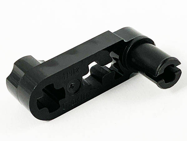 Lego NEW - Technic Liftarm Modified Crank / Pin 1 x 3 - Axle Holes and Squared Pin Hole~ [Black]
