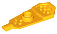 Lego NEW - Bright Light Orange Minifigure Footgear Snowshoe - Short Front End