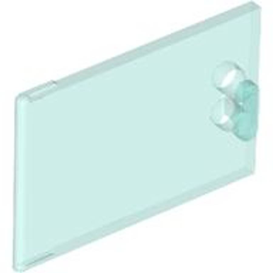 Lego Used - Container Cupboard 2 x 3 x 2 Door~ [Trans-Light Blue]