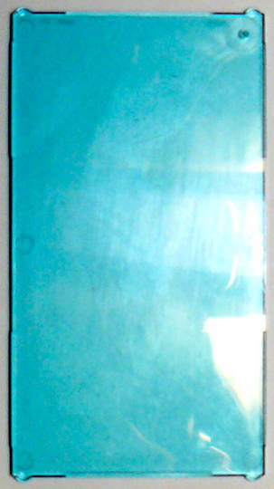 Lego (N) ~ Glass for Window 1 x 4 x 6 ~ [Trans-Light Blue]