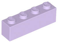Lego NEW - Brick 1 x 4~ [Lavender]