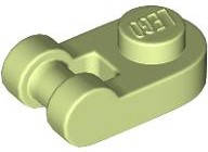 Lego (N) ~ Plate Round 1 x 1 with Bar Handle ~ [Yellowish Green]