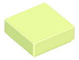 Lego (N) ~ Tile 1 x 1 ~ [Yellowish Green]