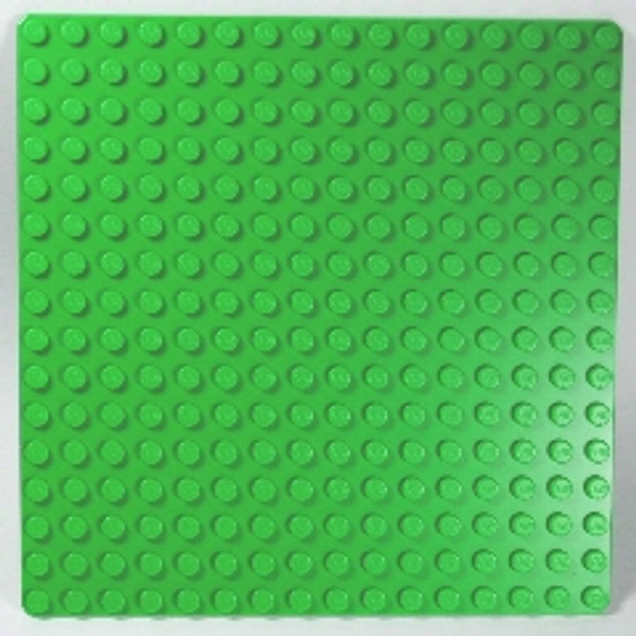 Lego (U) ~ Baseplate 16 x 16 ~ [Bright Green]
