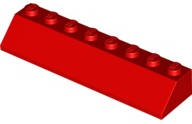 Lego Used - Slope 45 2 x 8~ [Red]