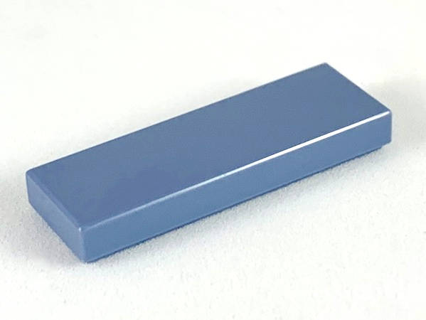 Lego (N) ~ Tile 1 x 3 ~ [Sand Blue]