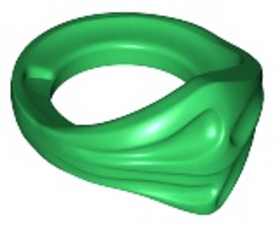 Lego Used - Minifigure Bandana Ninja~ [Green]