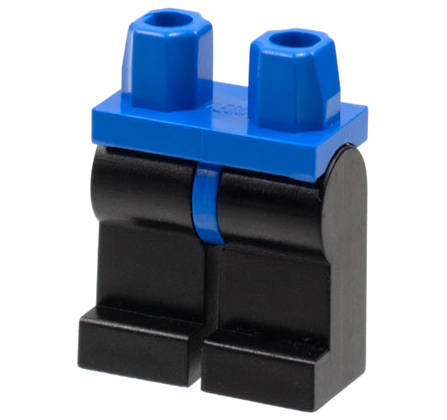 Lego Used - Hips and Black Legs~ [Blue]