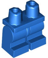 Lego (N) ~ Hips and Medium Legs Plain ~ [Blue]