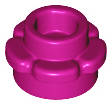Lego NEW - Plate Round 1 x 1 with Flower Edge (5 Petals)~ [Magenta]