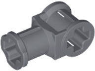 Lego (N) ~ Technic Axle Connector with Axle Hole ~ [Dark Bluish Gray]