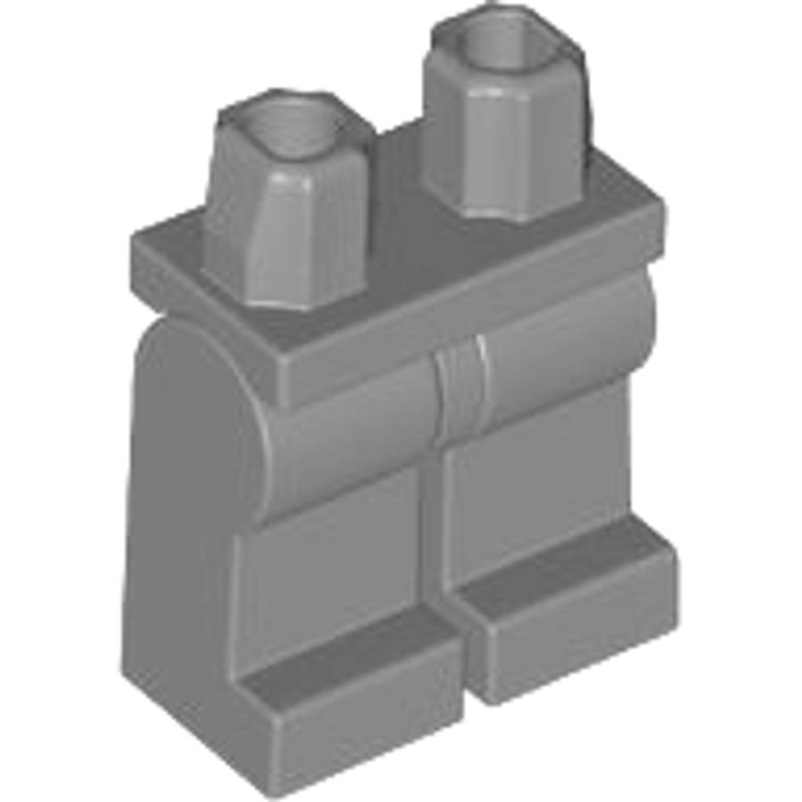 Lego (U) ~ Hips and Legs Plain ~ [Dark Bluish Gray]